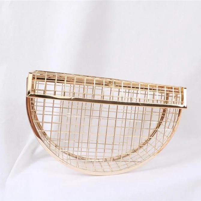 Aksana Gold Bag