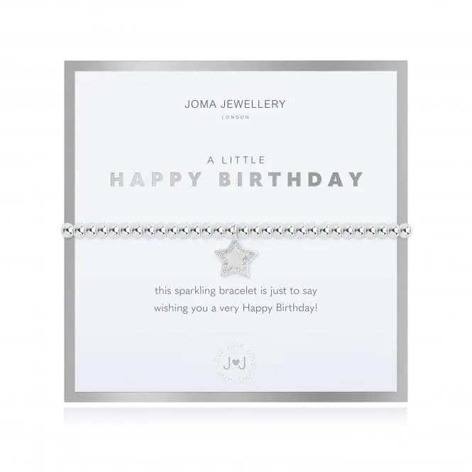 Beautifully Boxed A littles Happy Birthday Bracelet 4748