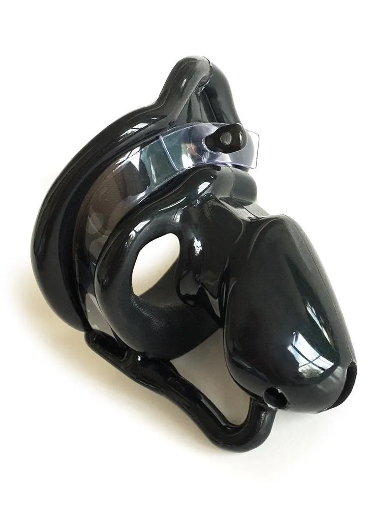 Birdlocked Silicone Neo Chastity Device, Black