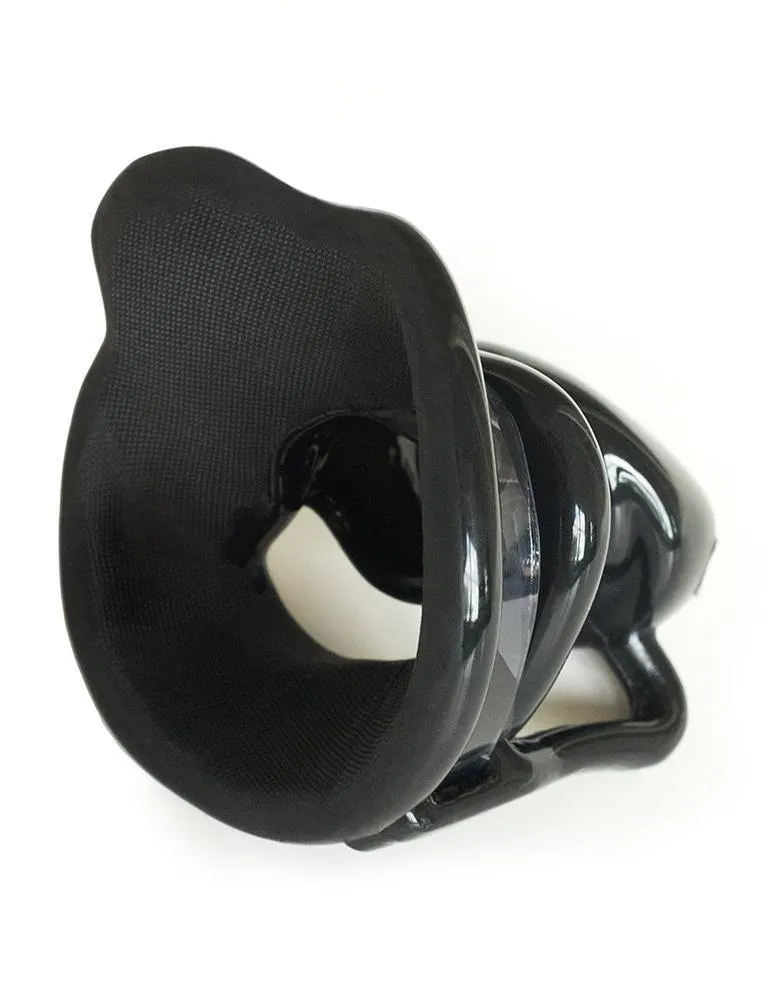 Birdlocked Silicone Neo Chastity Device, Black