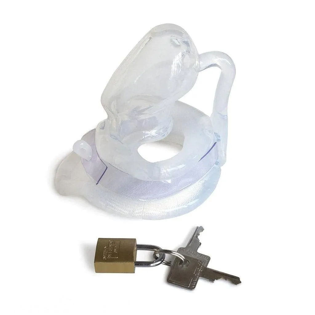 Birdlocked Silicone Neo Chastity Device, Clear