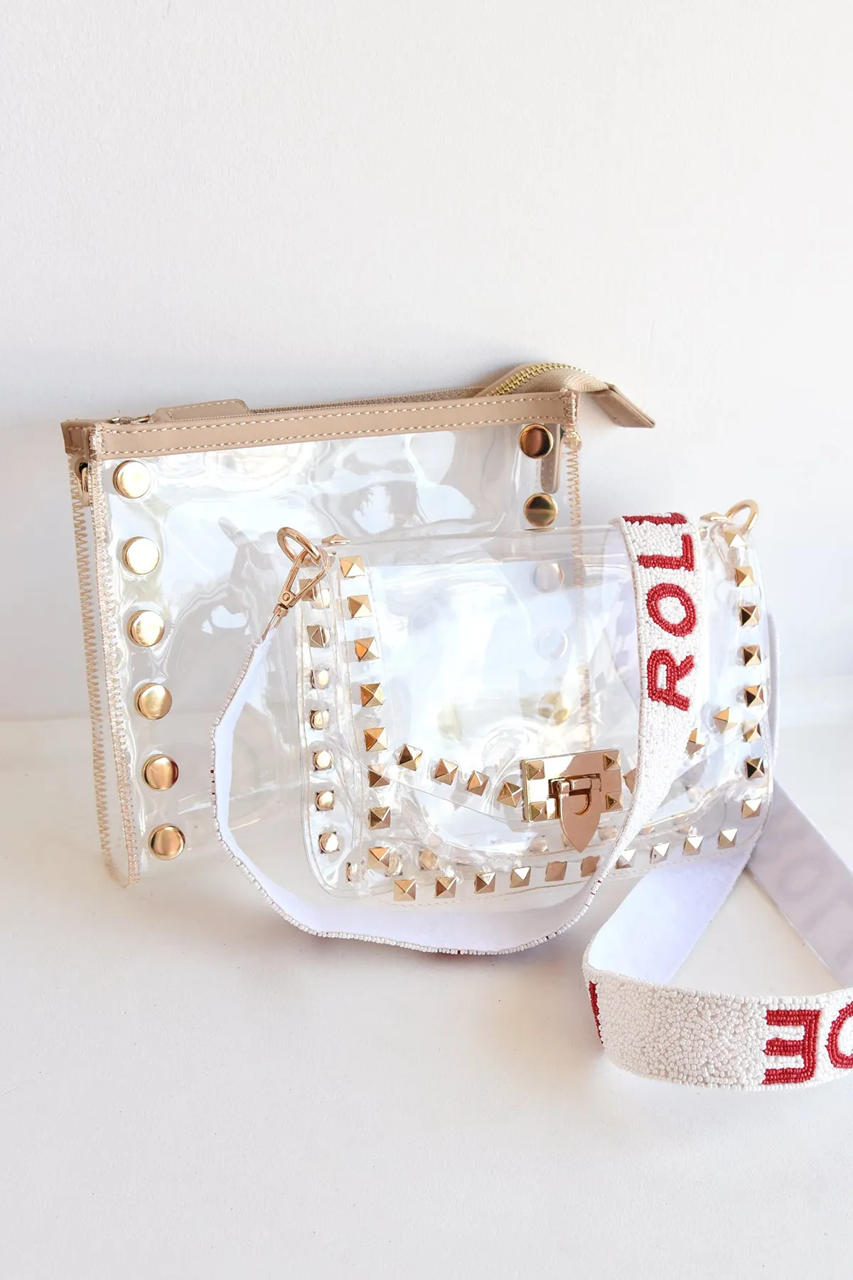 CAMILLA CLEAR CROSSBODY