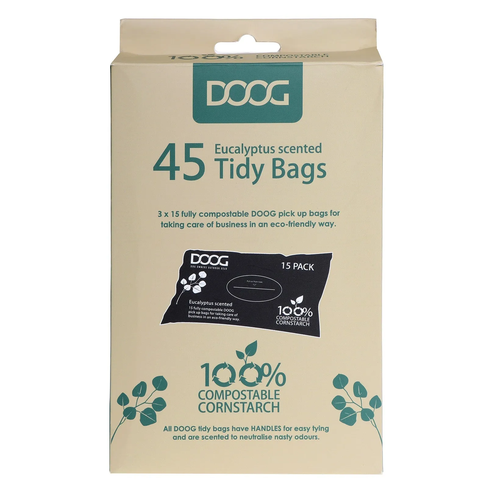 Doog Compostable Dog Poop Bags 45 Pack^^^