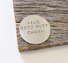 Good Luck Charm Ball Marker for Golfer Gift Idea for Tournament Favors Gift Bag Golfing Her Lucky Token Golf Bag Accessory Ladies Golf Gift