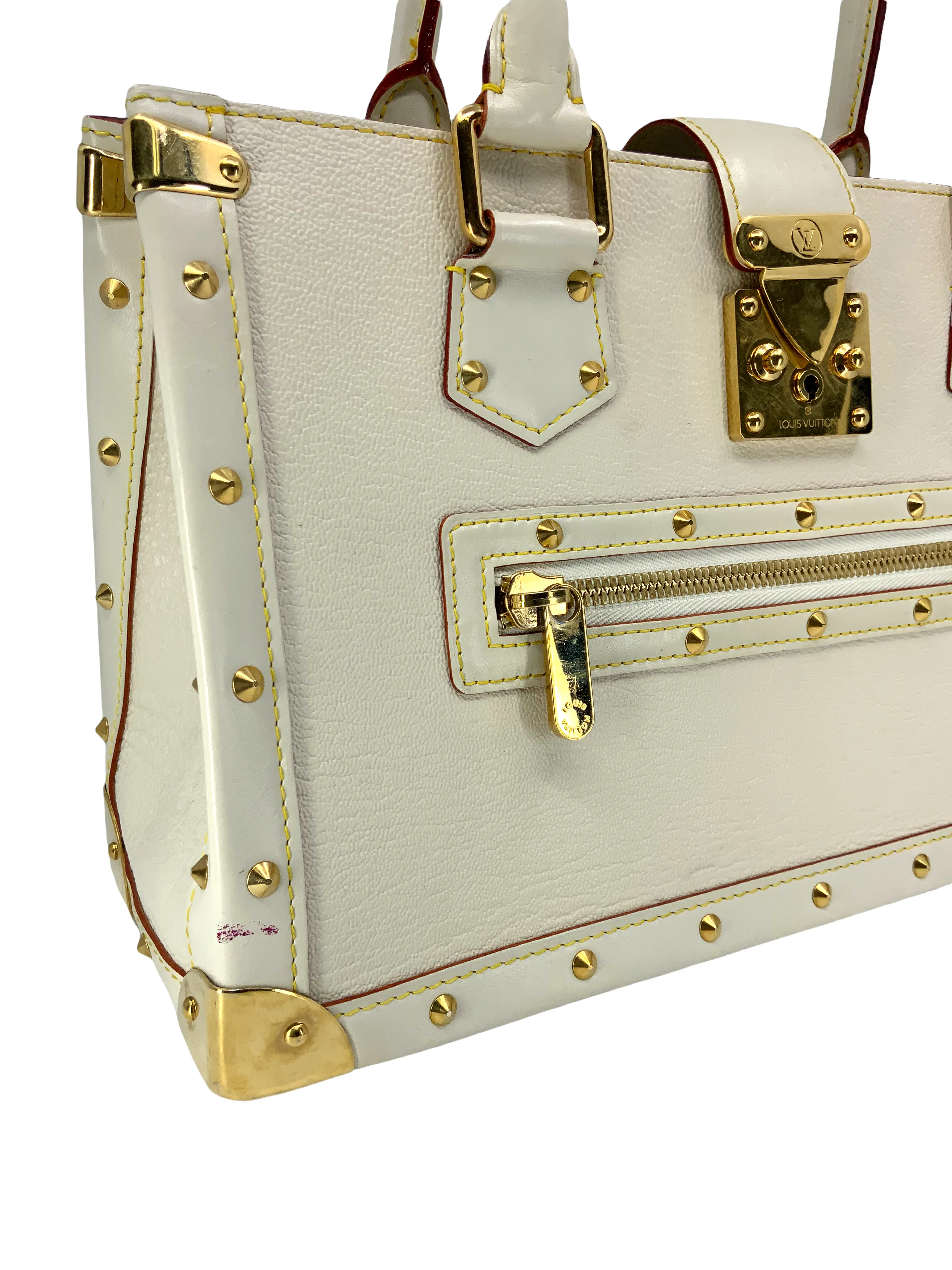 Luxury Designer Louis Vuitton Suhali Leather Le Fabuleux Handbag