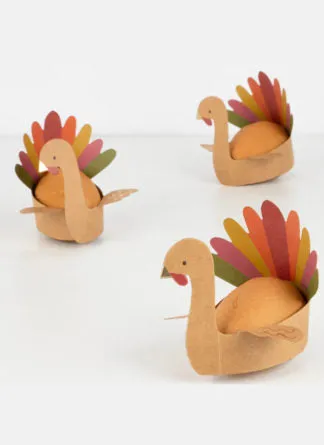 Meri Meri Turkey Surprise Balls (Set of 3)