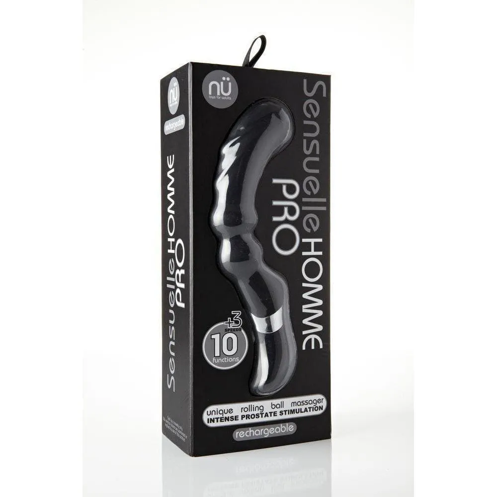 Nu Sensuelle Homme Pro 10 Function Vibrating Prostate Massager