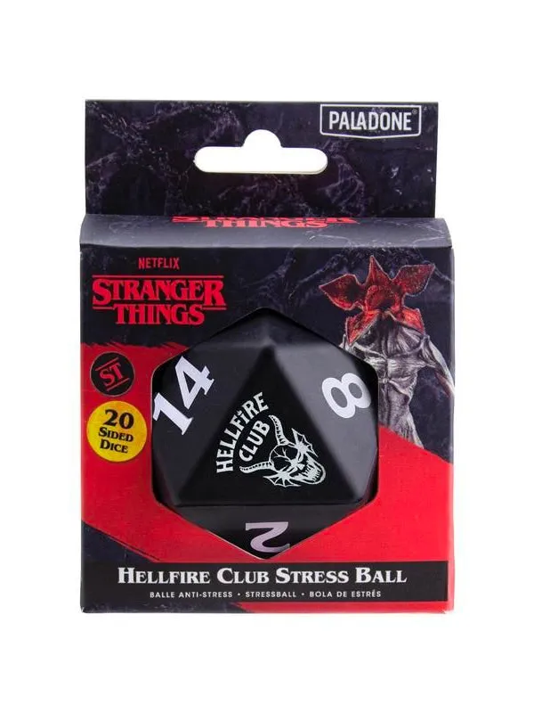 Paladone Stranger Things Hellfire Club Dice Stress Ball