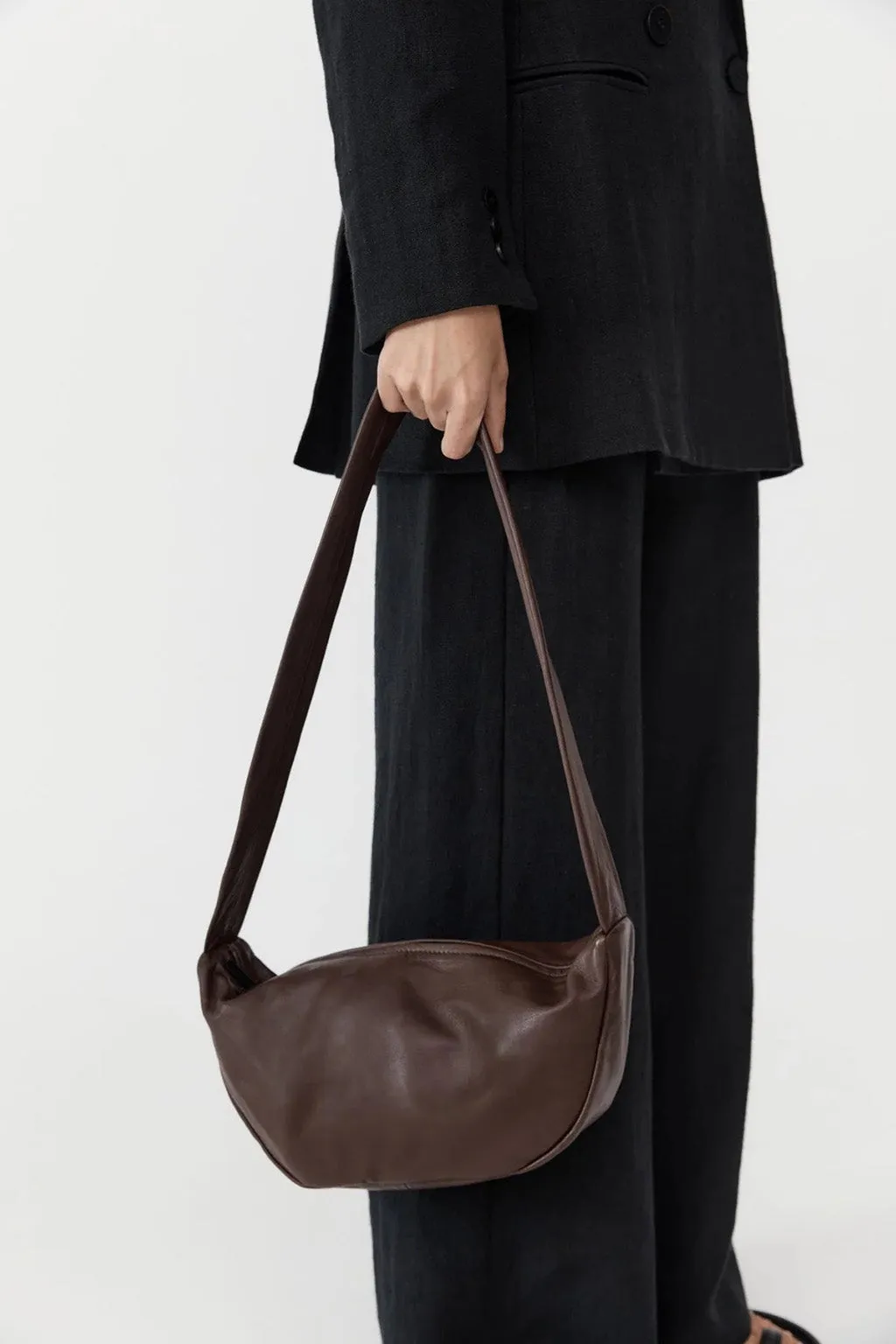 SOFT CRESCENT BAG