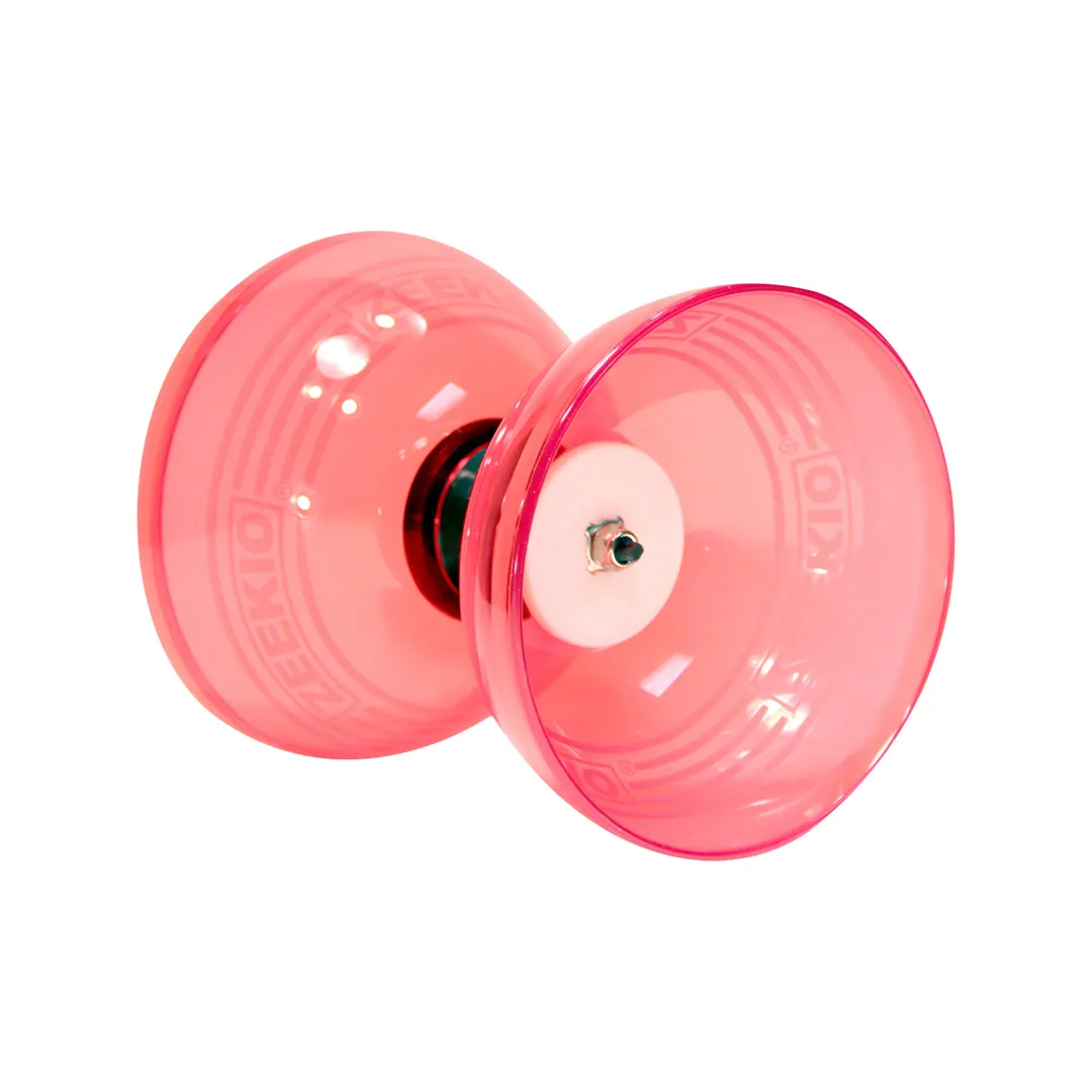 Zeekio Master Spin Diabolo Set- Triple bearing, Fiberglass Sticks and String